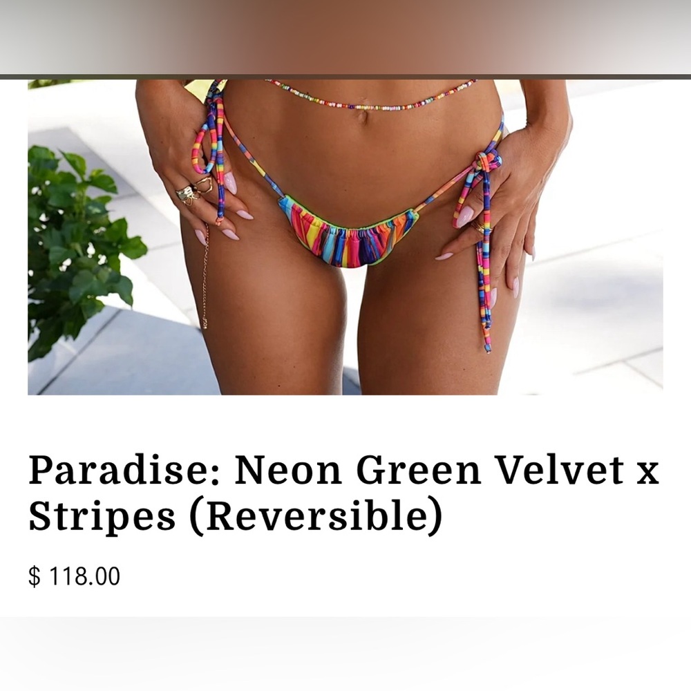 Reversible swimsuit - Picture 6 of 10